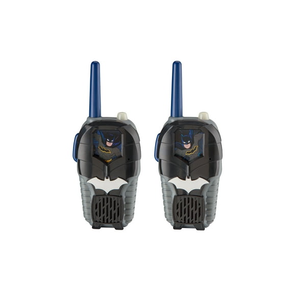 Batman Light-Up Walkie Talkie Radio, Push to Talk Function, Two-way Radios for Kids Ages 3+