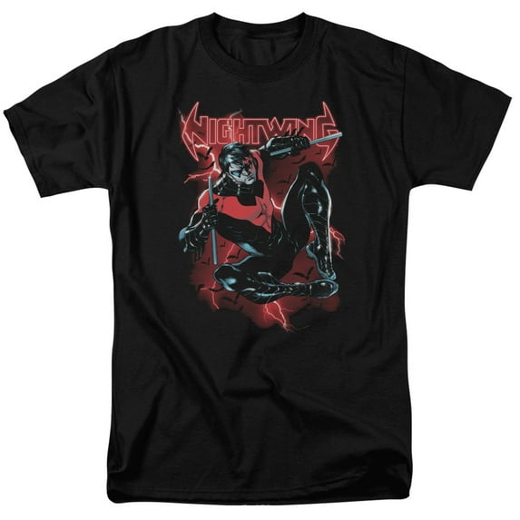Batman Men's Lightwing T-shirt Small Black