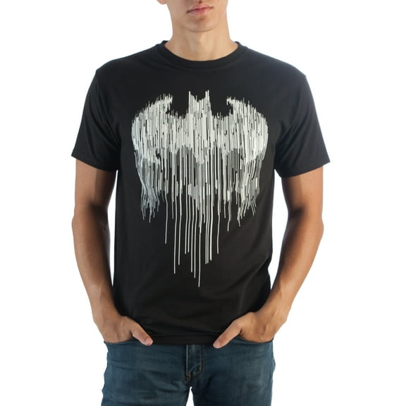 Batman Line Drip Black T-shirt-M