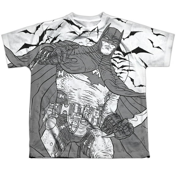 Batman - Liney Sub - Youth Short Sleeve Shirt - X-Large