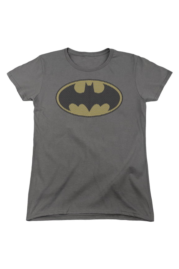 Batman - Little Logos - Women's Short Sleeve Shirt - Small