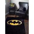 thumbnail image 1 of Batman Logo 4'X6' Rug, 1 of 2