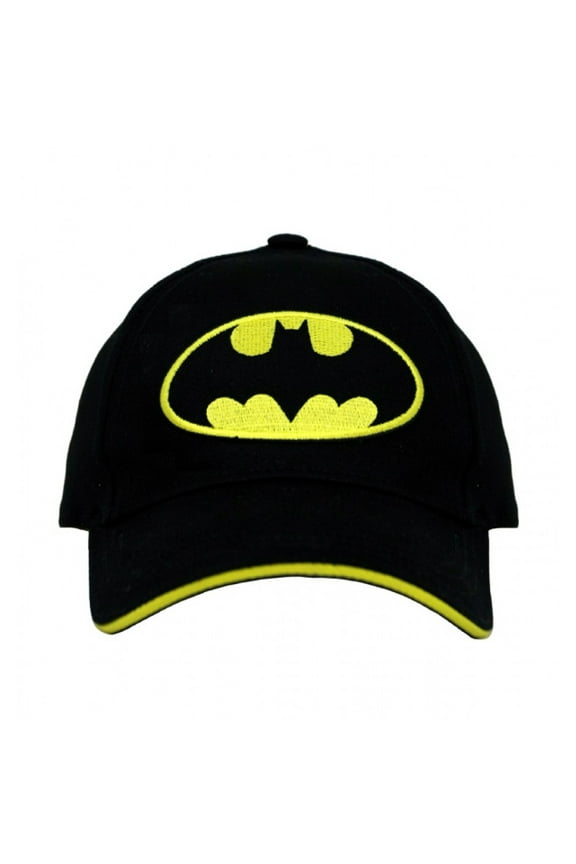 Batman Logo Black Baseball Cap #BM5741