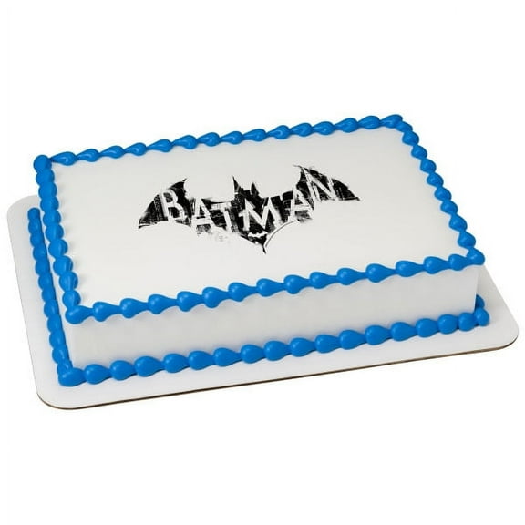Batman Logo Image Cake
