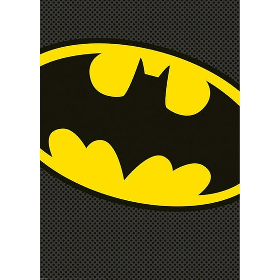 Batman™ - Logo Print Wall Art, Modern Wall Decor For Living Room Bedroom, 8x12 UNFRAMED