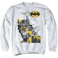 thumbnail image 1 of Batman Long Live Adult Crewneck Sweatshirt White, 1 of 1