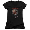 thumbnail image 1 of Batman Looking Good Junior Women's T-Shirt V-Neck Black, 1 of 1