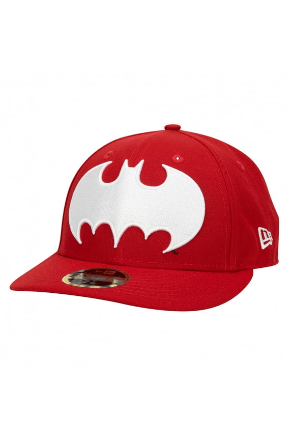 Low Profile Red New Era 59Fifty Fitted Hat-7 Fitted