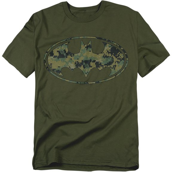 Batman T-Shirt Marine Camo Shield Unisex Graphic Tee For Men & Women