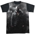 thumbnail image 1 of Batman Men's  Bane In Rain Sublimation T-shirt White, 1 of 4