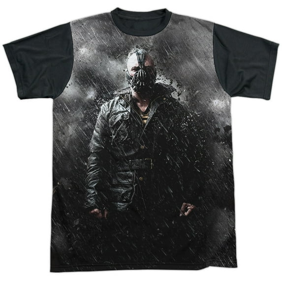Batman Men's Bane In Rain Sublimation T-shirt White