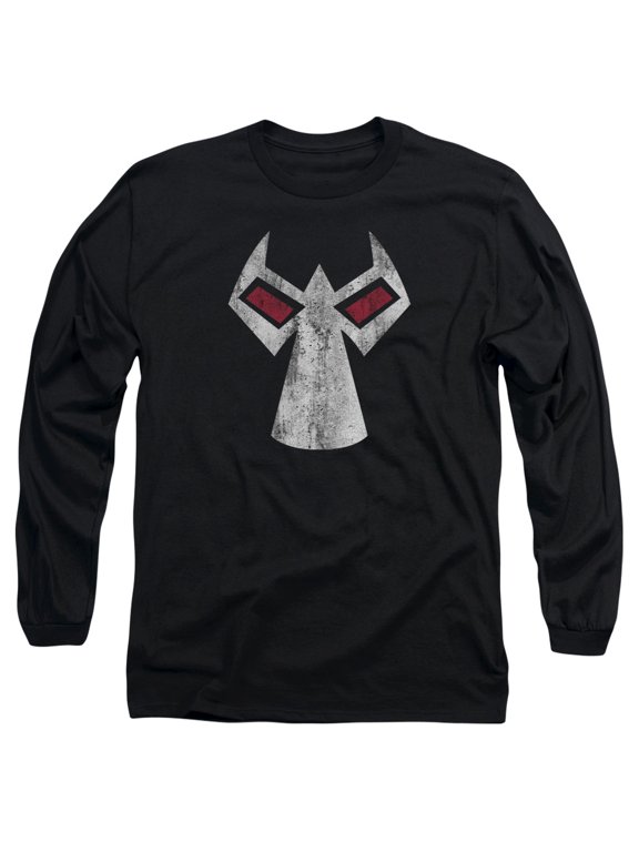 Batman Men's Bane Mask Long Sleeve XX-Large Black