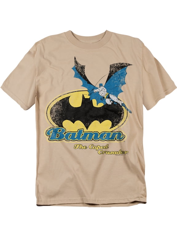 Batman T-Shirt Caped Crusader Retro Unisex Graphic Tee For Men & Women