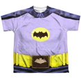 thumbnail image 1 of Batman Men's  Batman Costume  Sublimation T-shirt White, 1 of 2