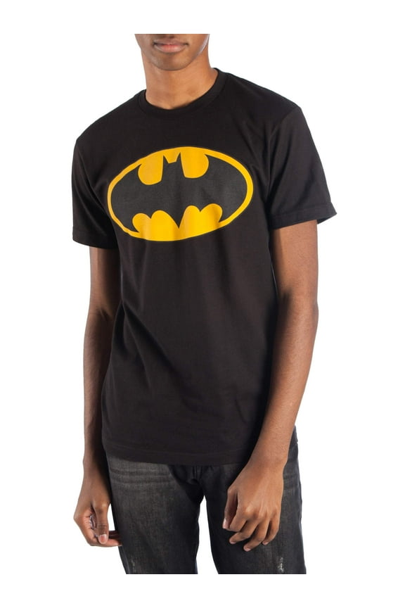 Men's & Big Men's Classic Logo Reflective Graphic Tee Shirt, Sizes S-3XL, Batman Mens Tee Shirts