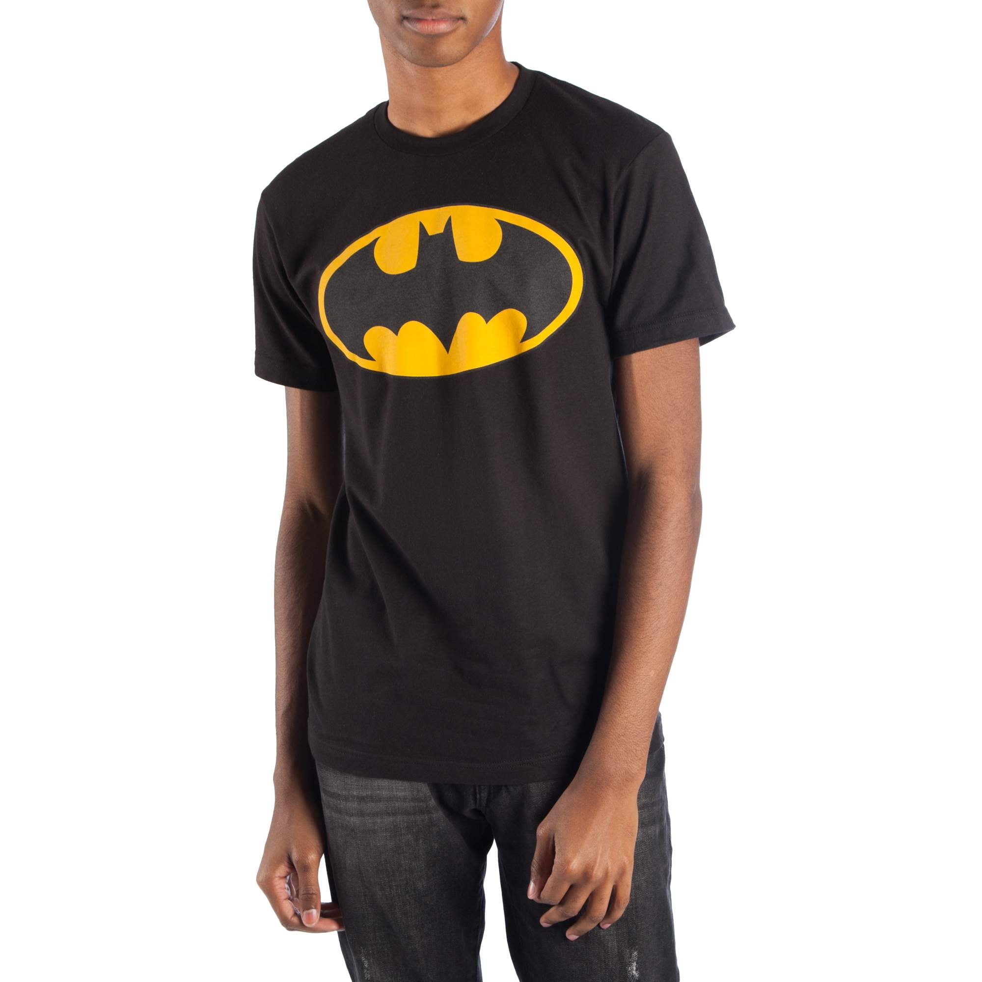 Batman Men's & Big Men's Classic Logo Reflective Graphic Tee, Sizes S-3XL, T-Shirts - Walmart.com