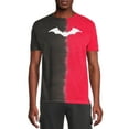 thumbnail image 1 of Batman Men's & Big Men's Split Tie Dye Graphic T-Shirt with Short Sleeves, 1 of 5