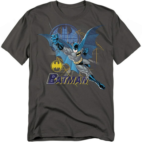 Batman T-Shirt Cape Outstretched Unisex Graphic Tee For Men & Women