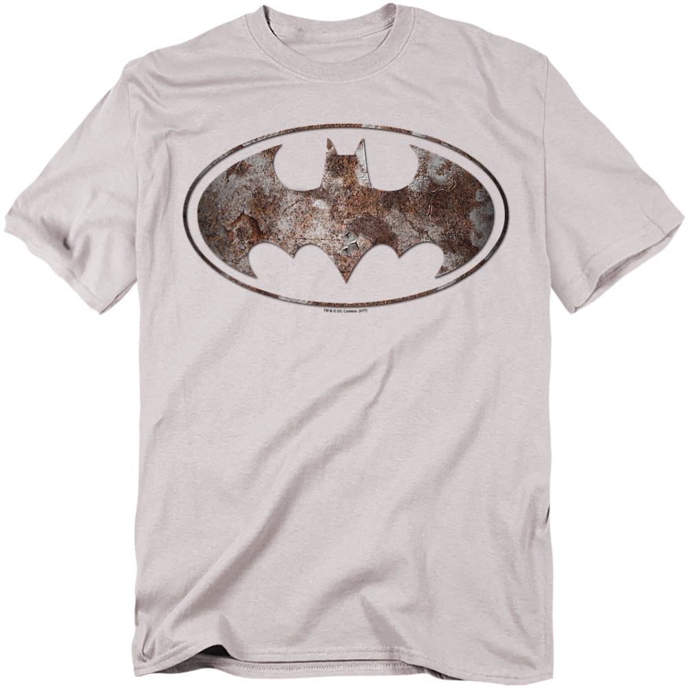 Batman T-Shirt Heavy Rust Logo Unisex Graphic Tee For Men & Women ...