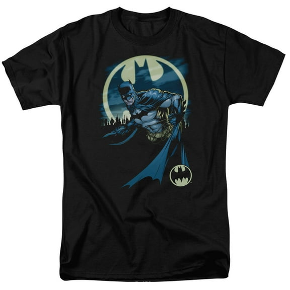 DC Comics: Batman - Heed The Call Adult Fitted Black T-Shirt