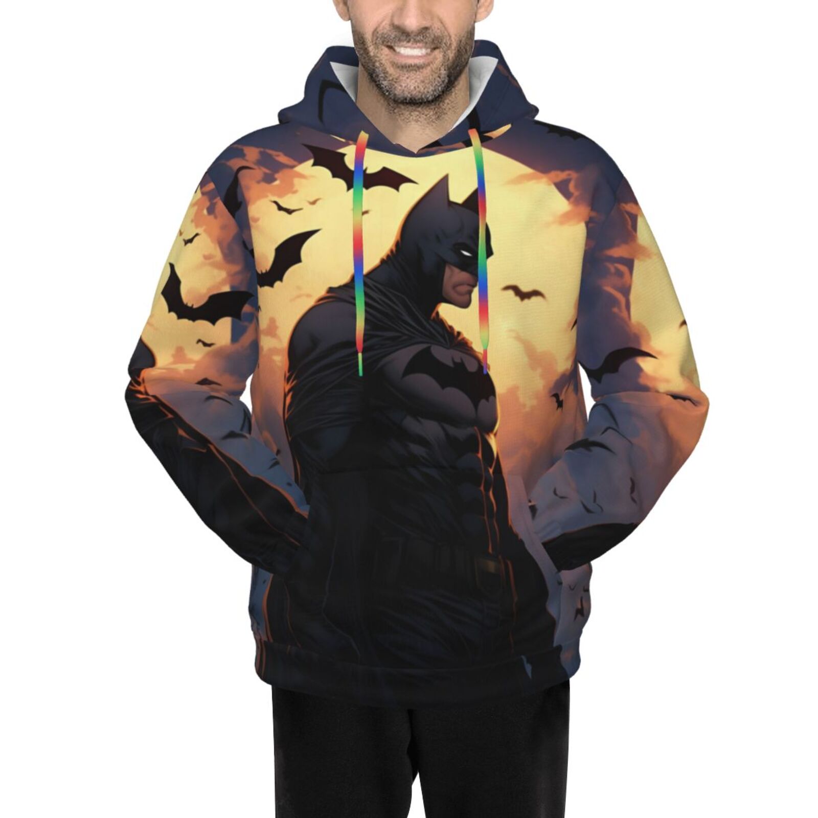Zerogravitee NOLA Adult Hooded Sweatshirt - 50/50 Cotton Blend, Double-Lined Hood, Front Pockets