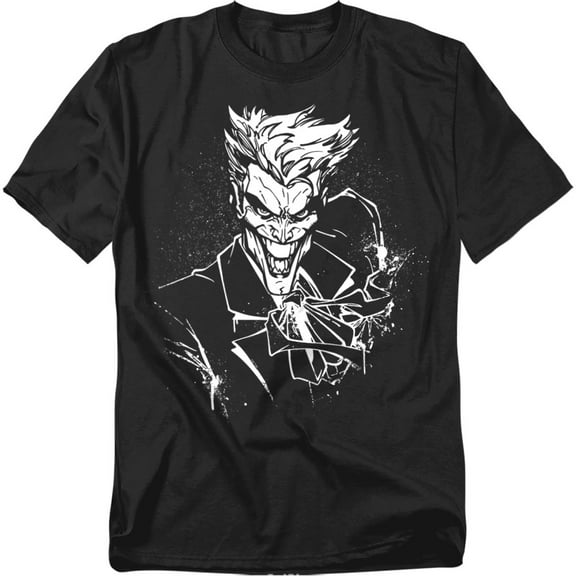 Batman T-Shirt Jokers Splatter Smile Unisex Graphic Tee For Men & Women