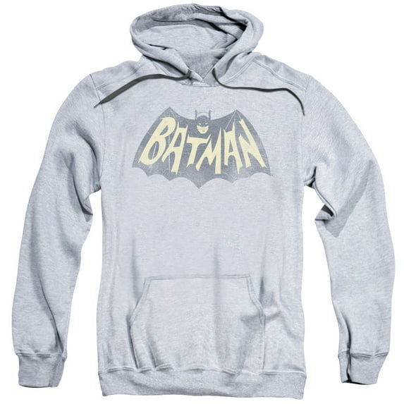 Batman Men's Show Logo Hooded Sweatshirt Grey