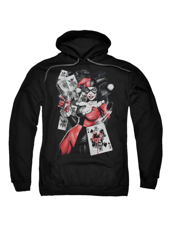 Batman Men's Smoking Gun Hooded Sweatshirt Black