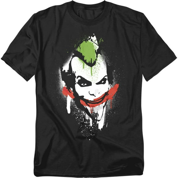 Arkham City T-Shirt Spraypaint Smile Unisex Graphic Tee For Men & Women