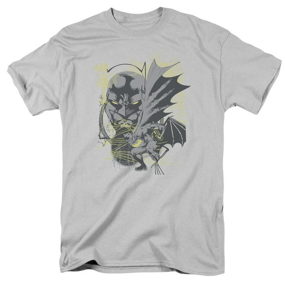 Batman Men's  Symbiotic T-shirt Silver