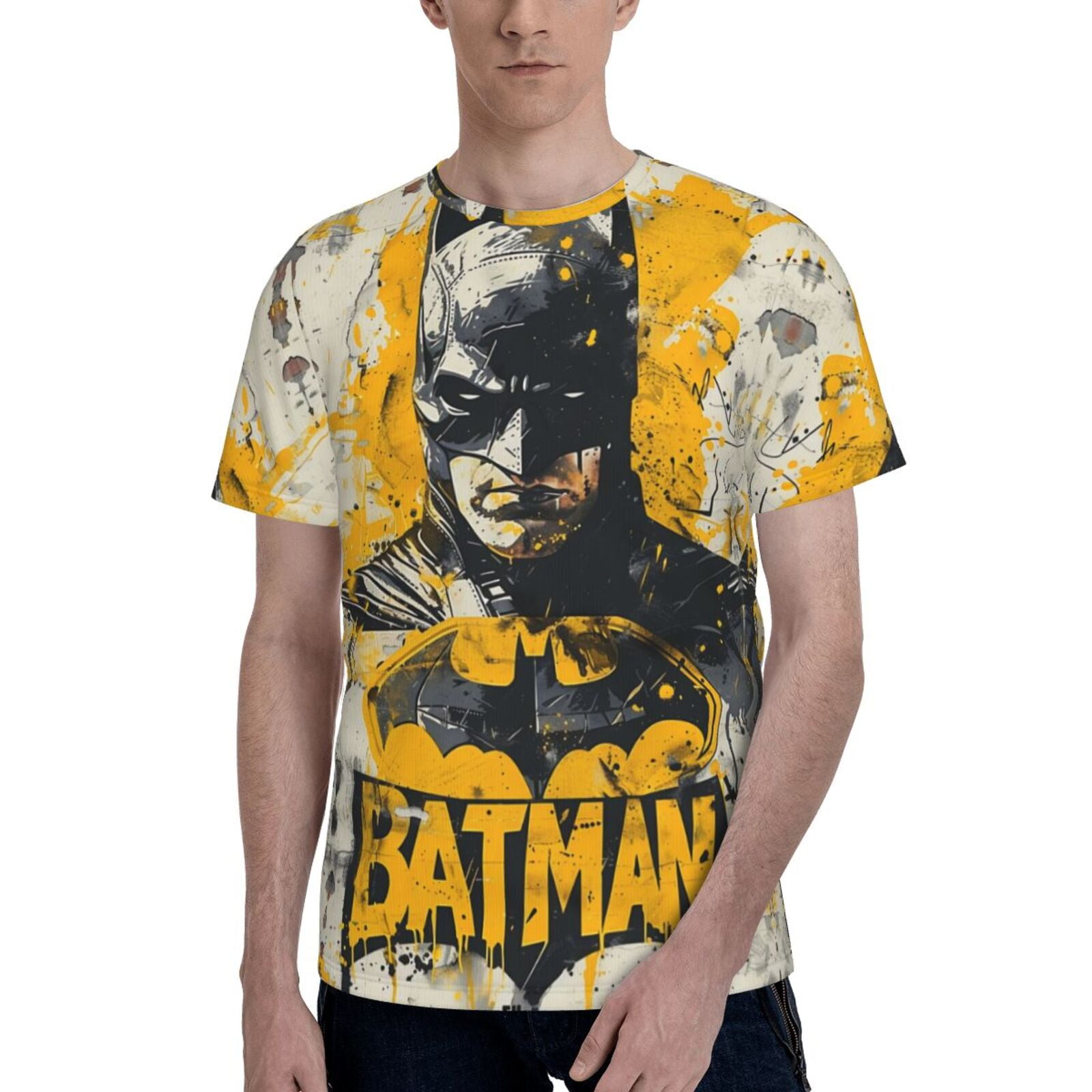 Batman Men's T Shirt 3D Graphic Hip Hop Unisex Tees Tops Casual Stylish ...