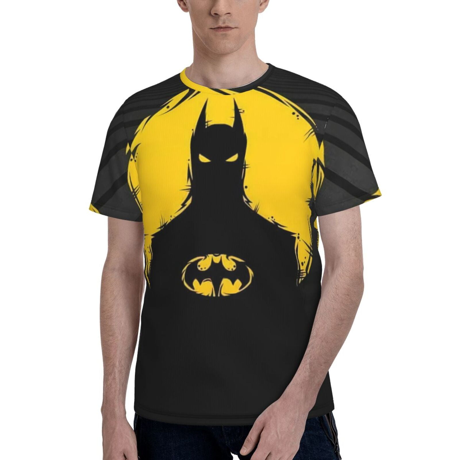 Batman Men's T Shirt 3D Graphic Hip Hop Unisex Tees Tops Casual Stylish ...