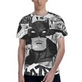 thumbnail image 1 of Batman Men's T Shirt Summer Casual Fashion Unisex Short Sleeve Graphic Crew Neck Tees Tops, 1 of 8