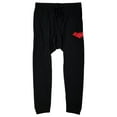 thumbnail image 1 of Batman Mens Black & Red Arkham Knight Lounge Pants Pajama Bottoms Large, 1 of 1