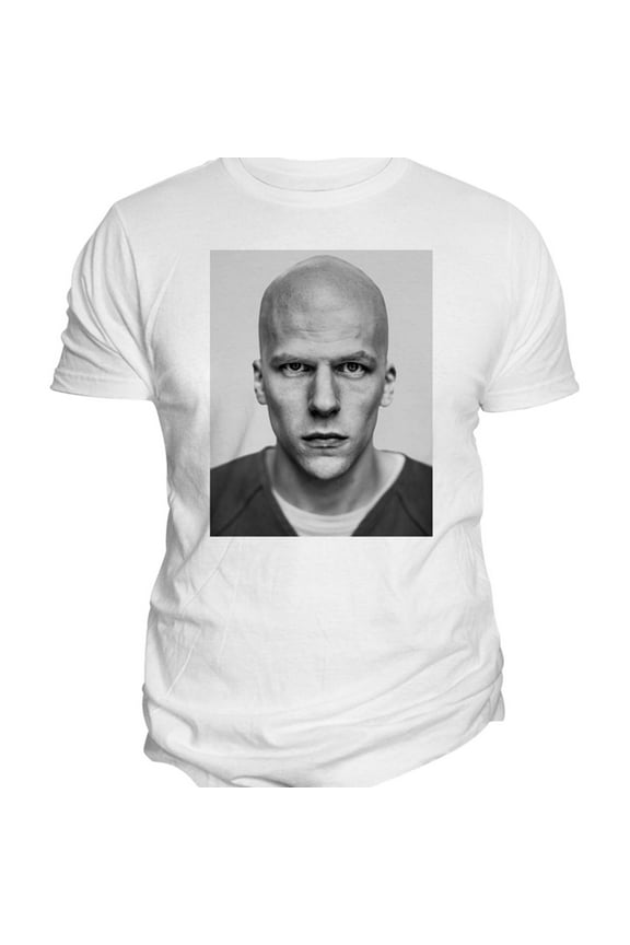 Mens Lex Luthor Graphic T-Shirt, White, Large