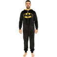 thumbnail image 1 of Batman Mens Onesie Black Sizes S-XXL, 1 of 4