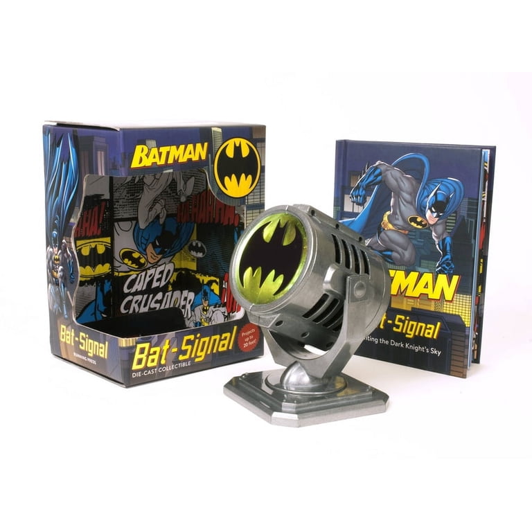 Running Press, Batman: Metal Die-Cast Bat-Signal, Hardcover