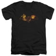 thumbnail image 1 of Batman - Molten Logo - Slim Fit V Neck Shirt - Medium, 1 of 2