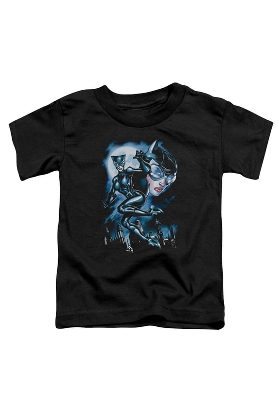 Batman - Moonlight Cat - Toddler Short Sleeve Shirt - 3T