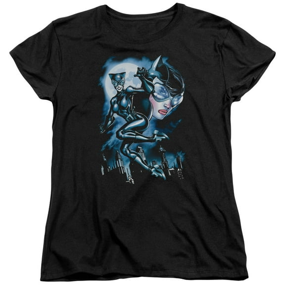 Batman - Moonlight Cat - Women's Short Sleeve Shirt - Medium
