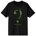 thumbnail image 1 of Batman Movie Character Silhouette Men's Black Graphic Tee-3XL, 1 of 2