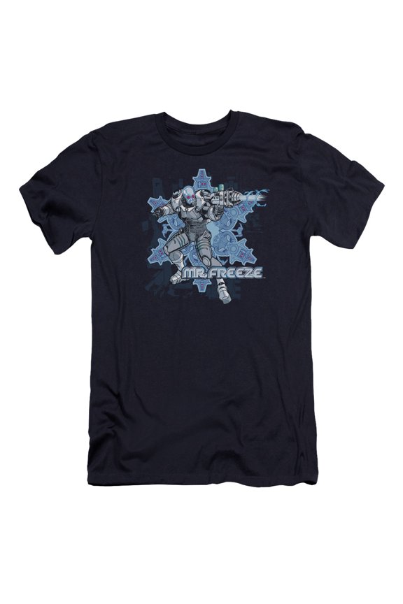 Batman - Mr Freeze - Premium Slim Fit Short Sleeve Shirt - XX-Large