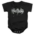 thumbnail image 1 of Batman Multi Bat Logo Unisex Infant Snap Suit for Baby (18 Months) Black, 1 of 4