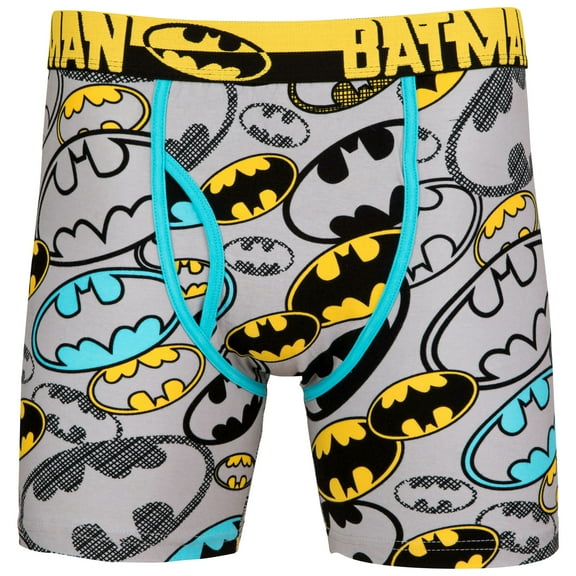Batman Multicolor Symbols Boxer Briefs-Small (28-30)