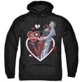 thumbnail image 1 of Batman My Puddin Adult Pullover Hoodie Sweatshirt Black, 1 of 1