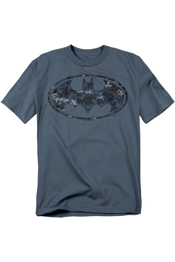 T-Shirt Navy Camo Shield Unisex Graphic Tee For Men & Women