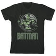 thumbnail image 1 of Batman Neon Highlight Geometric Art Youth Boy's Black T-Shirt-Small, 1 of 4
