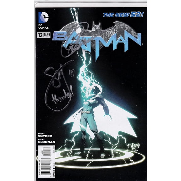 Batman New 52 #26 NM Signed Scott Snyder Greg Capullo
