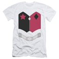 thumbnail image 1 of Batman & New HQ Uniform Adult Slim Fit Cotton Short Sleeve 30-1 T-Shirt, White - Medium, 1 of 1