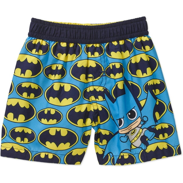 Batman Newborn Baby Boy Swim Trunks